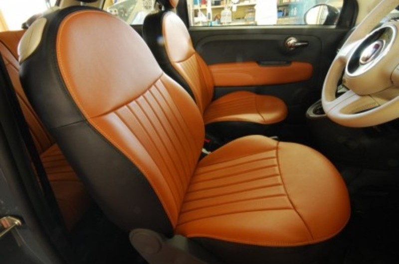 FIAT500シートカバー POP/LOUNGE用 | フィアット・VW等のオーダー